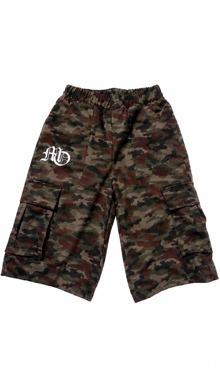 MUNDOCARTEL® Camo Cargo Shorts